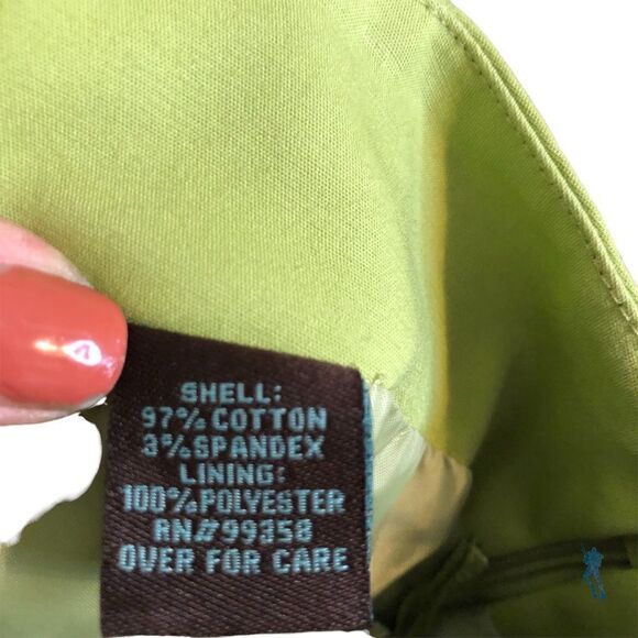 CAMILLE  green mini skirt - Picture 5 of 5